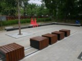 2008社會(huì)精品工程之北京清華東路道路綠化工程