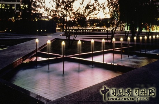 博內特公園水景