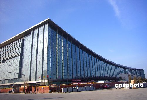 圖文-國家會議中心展雄姿 橫看成嶺廣闊悠遠