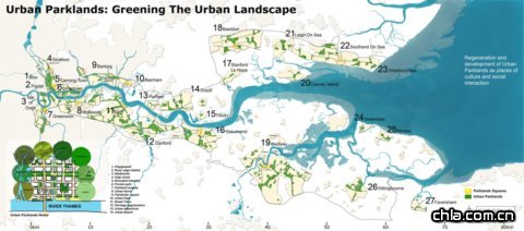 倫敦泰晤士通道景觀公園