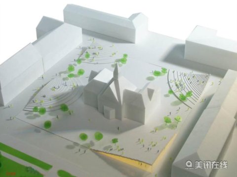 瑞典Umea市政廳廣場設計