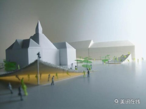 瑞典Umea市政廳廣場設計