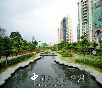 新加坡亞歷桑德拉運(yùn)河水上景觀項目