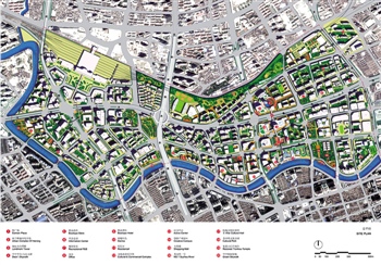 風(fēng)景園林 上海蘇河灣 規(guī)劃