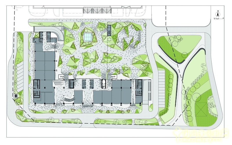 朝陽門SOHO 盛葉夏樹 設(shè)計圖