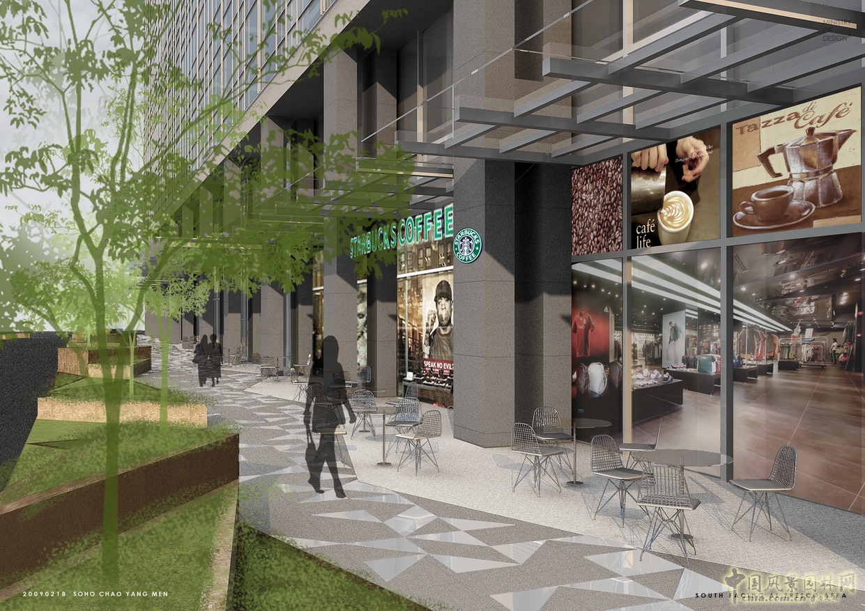 朝陽門SOHO 盛葉夏樹 細節(jié)設(shè)計