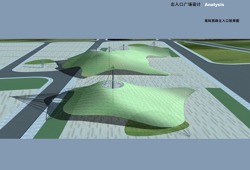 盛葉夏樹 作品展示 場地設(shè)計 出入口設(shè)計