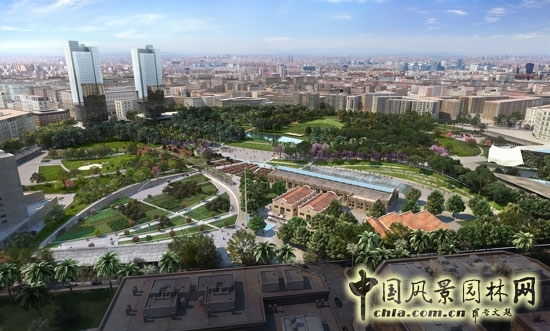古斯塔夫森·波特事務所在西班牙城市巴倫西亞中心廣場設計比賽中獲勝 世界園林 中國風景園林網