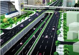 武漢 長江大道 動工 景觀 貫穿三鎮 中國風景園林網