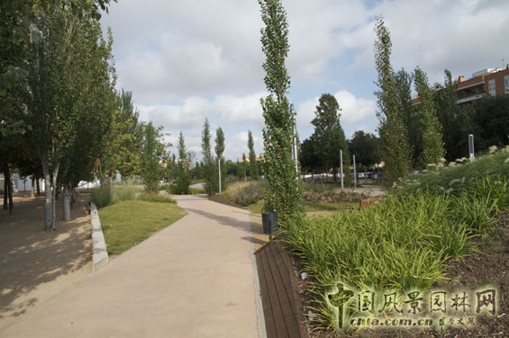 西班牙雷烏斯甘地公園實景展示 公園綠地 世界園林 中國風景園林網