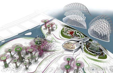 新加坡 海灣花園 景觀設(shè)計(jì) 建筑設(shè)計(jì) 中國風(fēng)景園林網(wǎng)