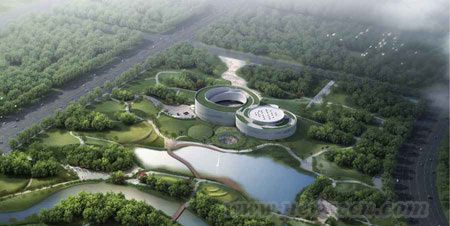 天津 薩馬蘭奇紀念館 建筑設計 中國風景園林網