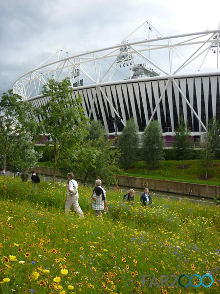 倫敦奧利匹克體育場 中國風景園林網(wǎng)