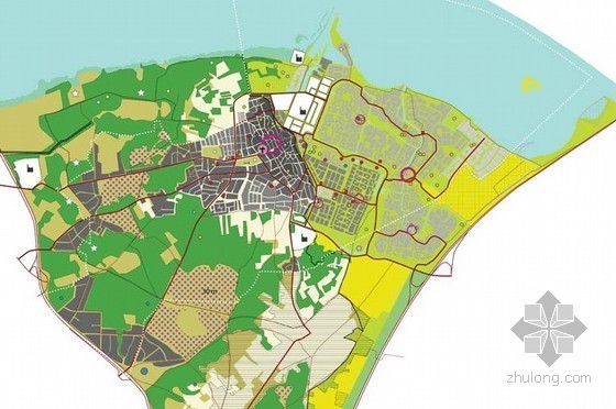 Huizen地區空間開發總方案 中國風景園林網