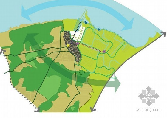 Huizen地區空間開發總方案 中國風景園林網