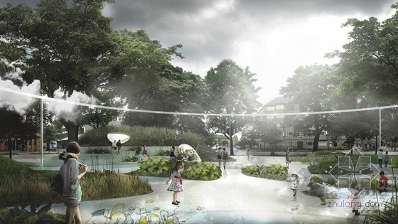 哥本哈根區(qū)域抗洪能力改造 中國風(fēng)景園林網(wǎng)