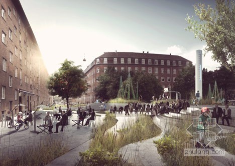 哥本哈根區(qū)域抗洪能力改造 中國(guó)風(fēng)景園林網(wǎng)