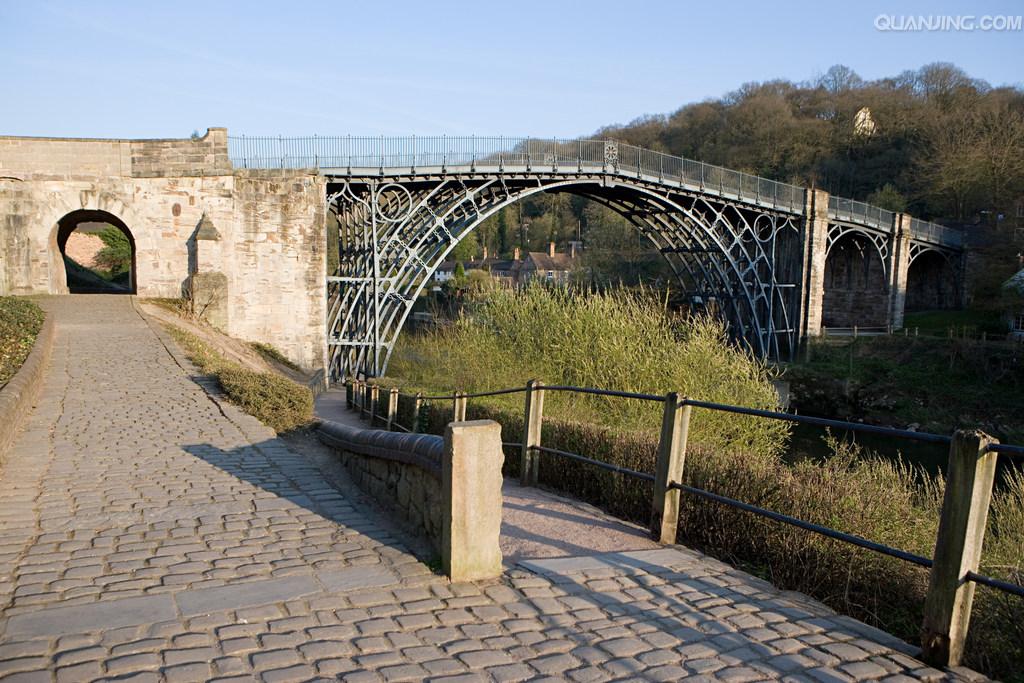 英國鐵橋峽谷 中國風景園林網