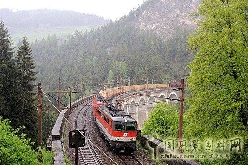 塞默靈鐵路 中國風景園林網