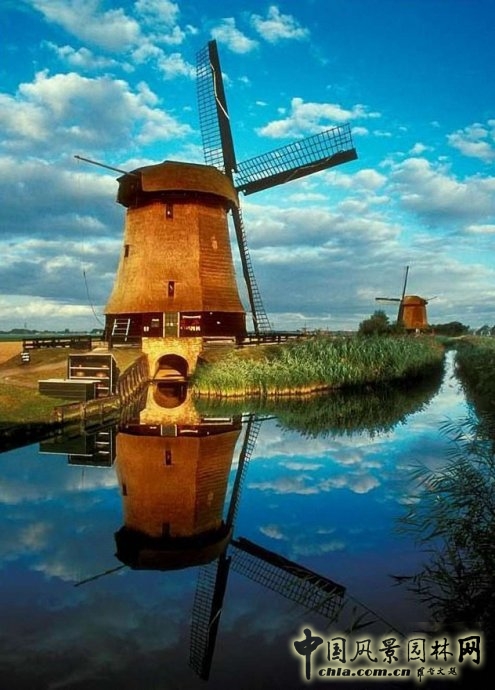 荷蘭風車群 中國風景園林網