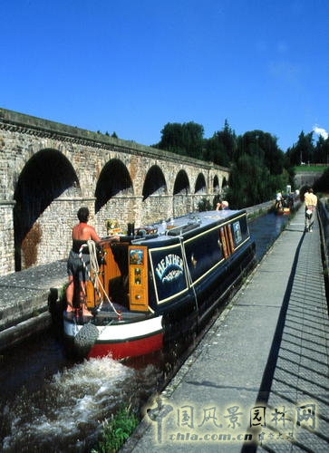 旁特斯沃泰水道橋與運河