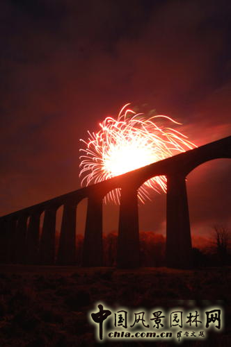 旁特斯沃泰水道橋與運河