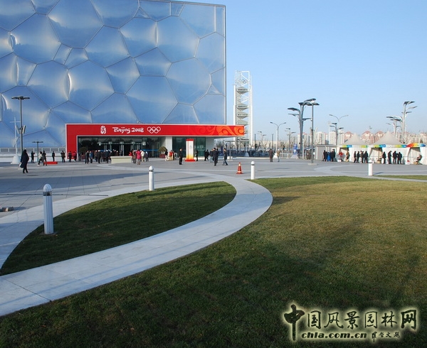 水立方 景觀設(shè)計 CCDI 何小強 中國風(fēng)景園林網(wǎng)
