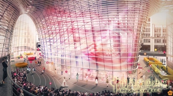 美國(guó)底特律市中心重建項(xiàng)目設(shè)計(jì)