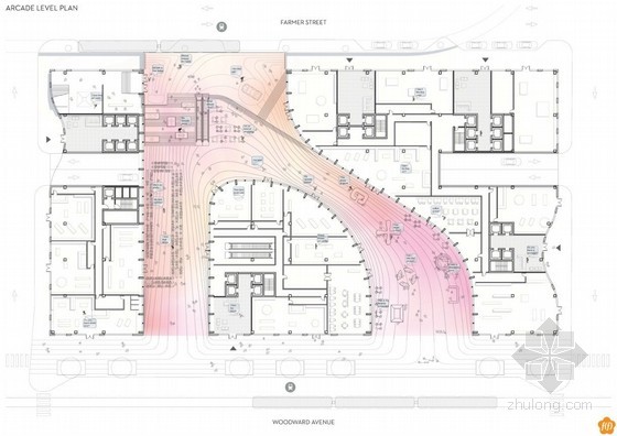 美國底特律市中心重建項目設計