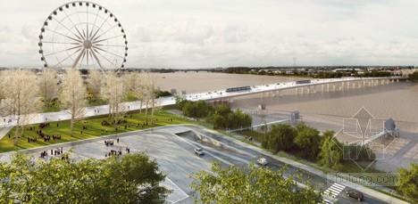 OMA設計的法國波爾多新大橋