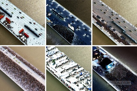 OMA設(shè)計的法國波爾多新大橋