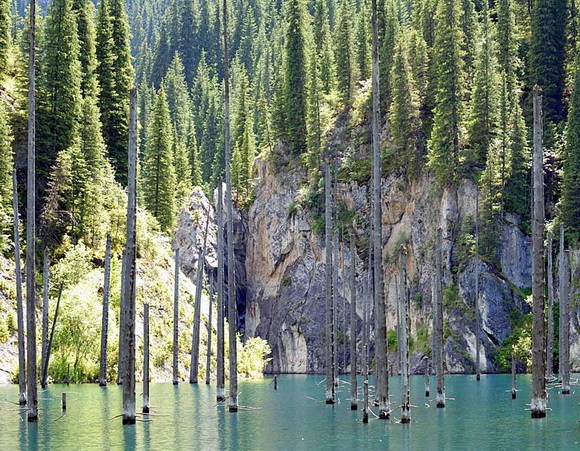 哈薩克斯坦的凱恩蒂湖