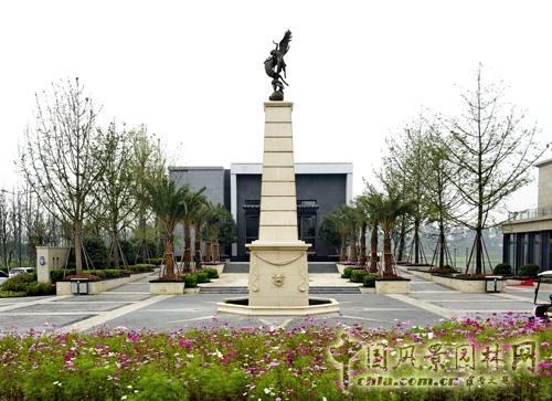 天開園林 萬(wàn)科五龍山 景觀工程 住宅景觀