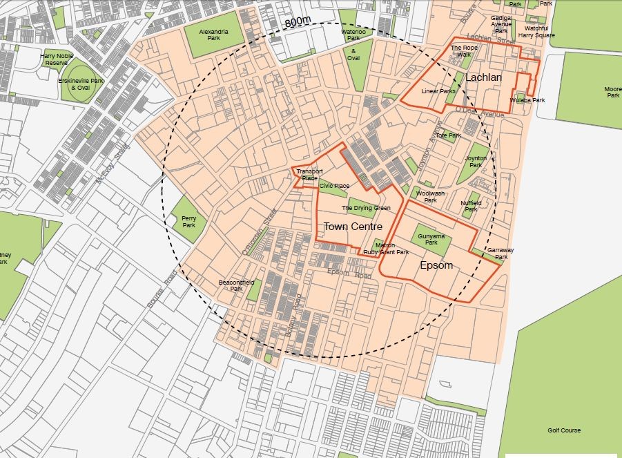 澳大利亞 城市更新 悉尼綠色廣場 綠色廣場
