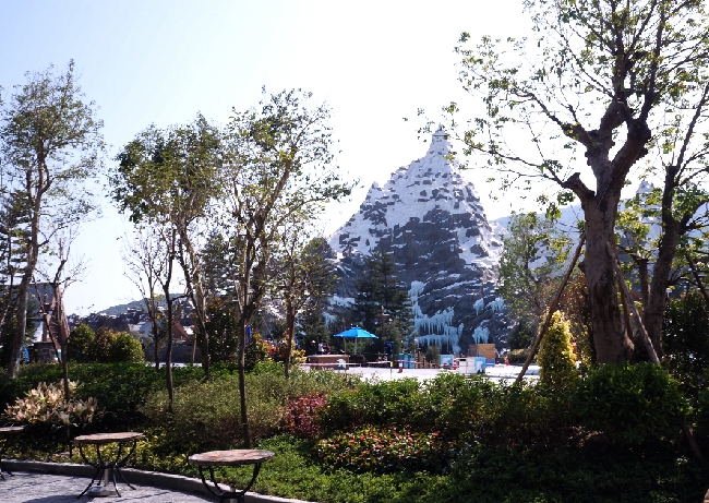 圖為長隆海洋王國中的一個主題園區。