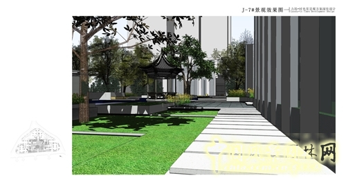 山水比德 力迅時(shí)光里 景觀工程