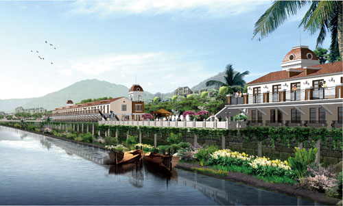 文化長廊 國際旅游文化景觀長廊 拆遷補償