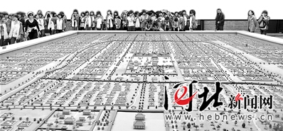 鄴城復原沙盤(部分)