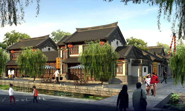 濟南市明府城——百花洲片區建筑