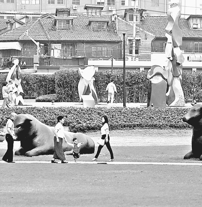 城市藝術 城市雕塑 城市藝術 上海靜安國際雕塑展