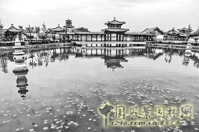 “圓明新園”中的“三潭印月”