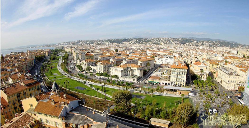 法國尼斯帕隆河濱水公園景觀設計
