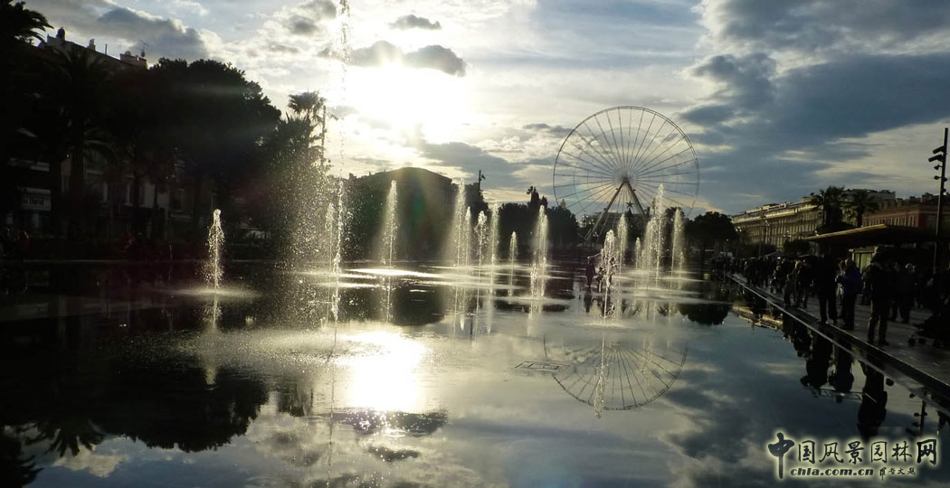 法國尼斯帕隆河濱水公園景觀設計