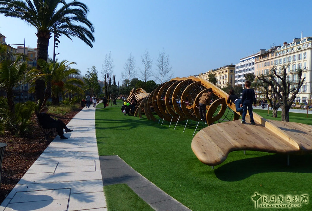 法國(guó)尼斯帕隆河濱水公園景觀設(shè)計(jì)