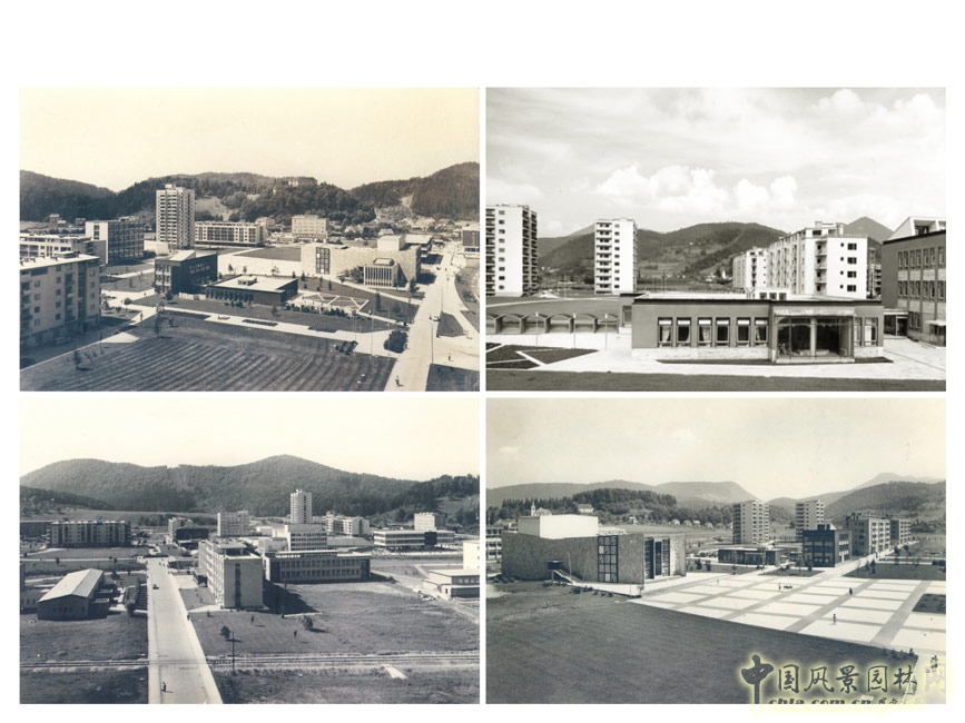 斯洛文尼亞韋萊涅Promenada城市中心廣場(chǎng)