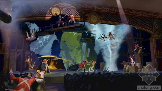 上海迪士尼樂園景觀方案效果圖