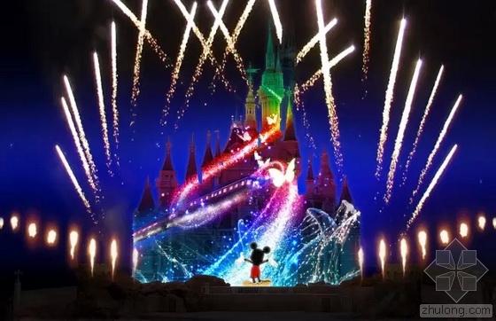 上海迪士尼樂園景觀方案效果圖