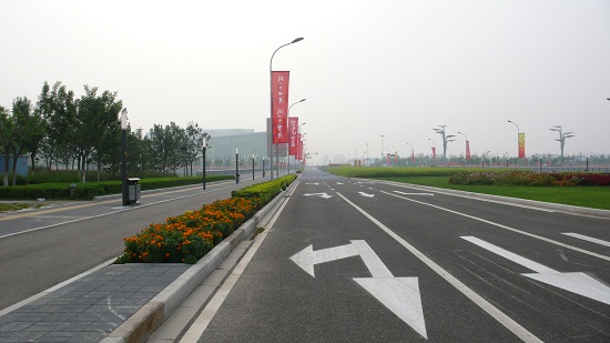 北京奧運中心區(qū)整體道路景觀系統(tǒng)規(guī)劃設計