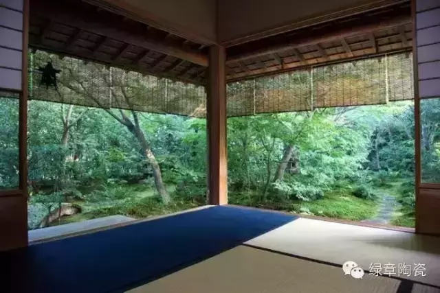 具有東方藝術的茶庭造園藝術