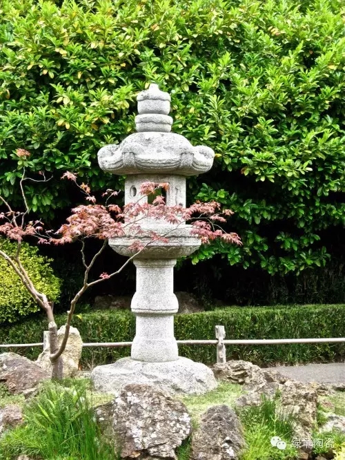 具有東方藝術的茶庭造園藝術